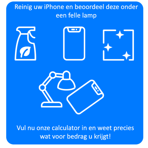 Hoe bereken ik de waarde van mijn iphone